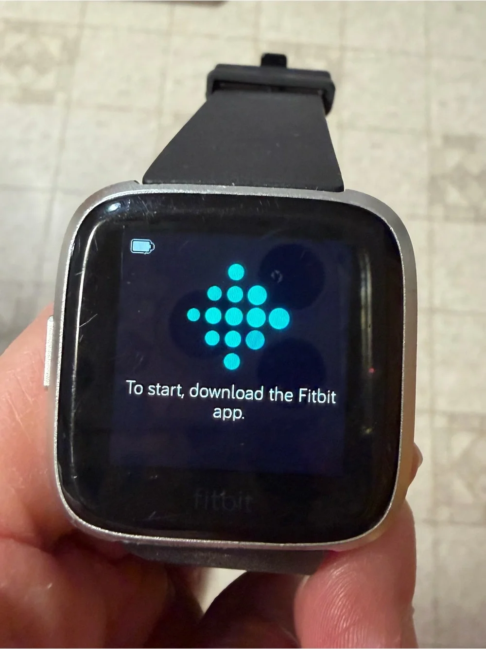 Fitbit Versa Lite Smartwatch - Black - Picture 1 of 2
